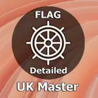 Flag. UK Master Detailed CES iOS Icon