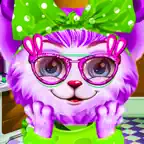 Virtual Pet Cat Makeover Games iOS Icon
