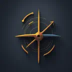 Compass Pro: GPS & Bearing iOS Icon