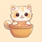 喵汪开饭 - 猫狗生骨肉喂养、自制宠物食谱喂养记录工具 iOS Icon