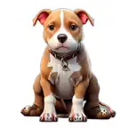 Pitbull Cute Stickers iOS Icon