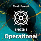 Medium speed Operat Engine iOS Icon