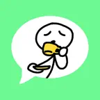 Stickman Message Stickers iOS Icon