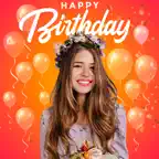 Birthday Photo Frame! iOS Icon