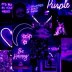 Purple Wallpapers - 4K Images iOS Icon