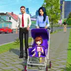 Pregnant Mom Dream Family Game iOS Icon