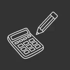 メモる電卓 計算した理由を物忘れてしまうヒトのための電卓 iOS Icon