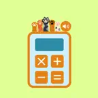 動物電卓 ~動物の鳴き声が聞こえる計算機アプリ~ iOS Icon