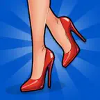 High heels - Running girl game iOS Icon