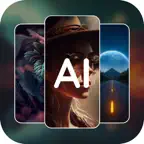 AI Generated Art Wallpaper 4K iOS Icon