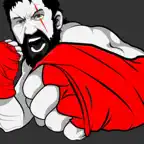 Spartan Punching iOS Icon