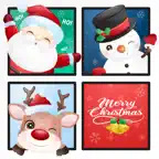 Christmas Memory game for play iOS Icon