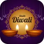 AI Happy Diwali Photo App iOS Icon