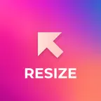Image Resizer & Text Editor iOS Icon