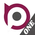 Purple Bureau One iOS Icon