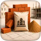 Building Material Calculator iOS Icon