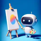 AI画像生成: テキストからイラスト/写真生成 iOS Icon