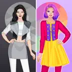 Palette Girl Dress Up Games iOS Icon
