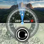 Direction Compass Camera iOS Icon