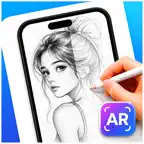 Sketch Paint Trace Art: InkAR iOS Icon