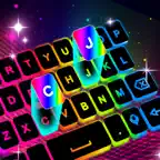 Neon LED Keyboard: Cute Themes iOS Icon