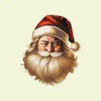 Antique Christmas Stickers iOS Icon