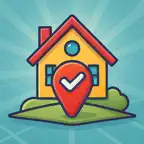 Address Finder: Where Am I? iOS Icon