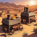 Idle Desert City iOS Icon