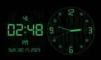Animated Matrix Clock Themes iOS Icon