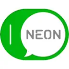 Glowphabet: Neon Lit Letters iOS Icon
