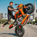 Crazy Bike Driving Simulator iOS Icon