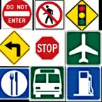 Traffic Sign USA Test iOS Icon