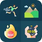 Running calculator Pace, Race iOS Icon