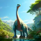 Jurassic Valley: Dinosaur Park iOS Icon