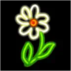 neon message stickers iOS Icon