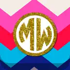 Monogram Wallpapers Background iOS Icon