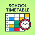 School Timetable Schedule iOS Icon