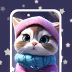 ToktiWallpaper - Cute Cat&Dog iOS Icon
