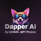AI Headshot Generator: Dapper iOS Icon