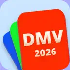 DMV Permit Written Test 2026. iOS Icon