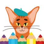 Rudolph: Coloring book iOS Icon