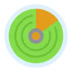 Object detector for blind icon