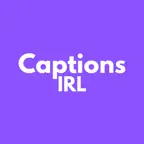 CaptionsIRL iOS Icon