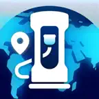 Charging stations: EV & Tesla icon