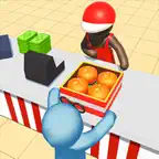 Pizza Burger Cooking Game iOS Icon