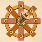 Wood Nuts & Bolt: Screw Puzzle iOS Icon