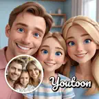 Youtoon cartoon photo creator iOS Icon