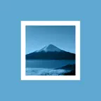 DeskFrame Spatial Photo Clock iOS Icon