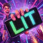 Big Text Maker: LED Banner iOS Icon