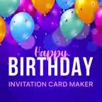 Birthday Invitation Maker ۬ iOS Icon